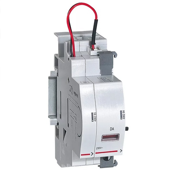 Управляемый независимый расцепитель Legrand DX3 230В~ 1,5 модуля (с элементом питания)