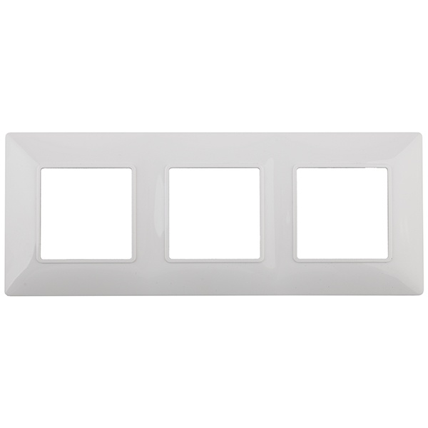 Рамка на 3 поста Эра Elegance белый 14-5003-01