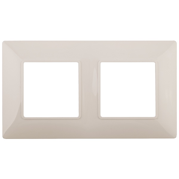 Рамка на 2 поста Эра Elegance слоновая кость 14-5002-02 (бежевый)