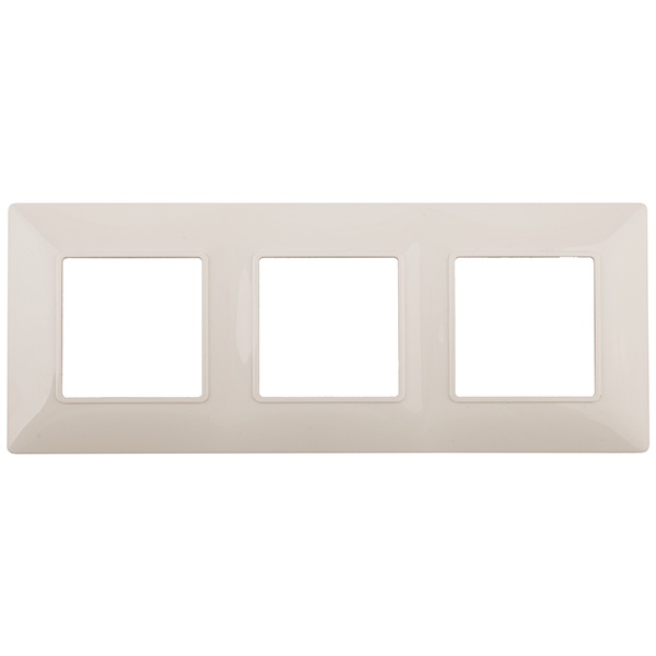 Рамка на 3 поста Эра Elegance слоновая кость 14-5003-02 (бежевый)