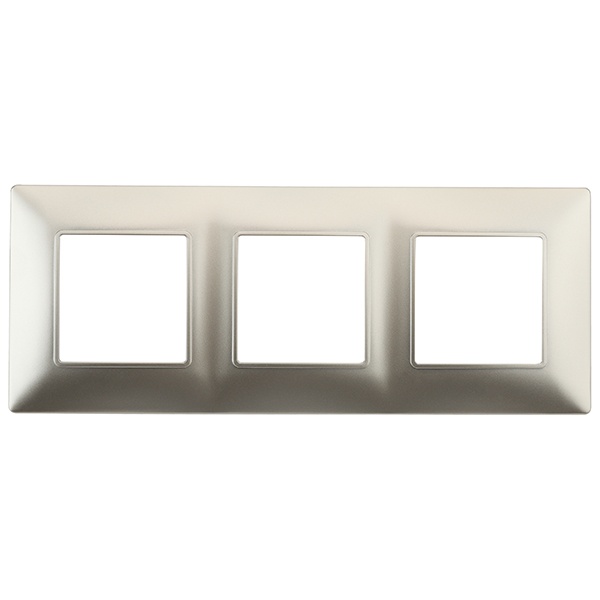 Рамка на 3 поста Эра Elegance шампань 14-5003-04