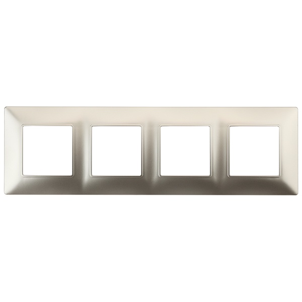 Рамка на 4 поста Эра Elegance шампань 14-5004-04