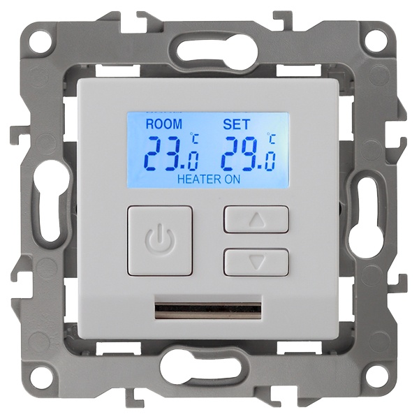 Терморегулятор универс. ЭРА 230В-Imax16А IP20 12, белый 12-4111-01