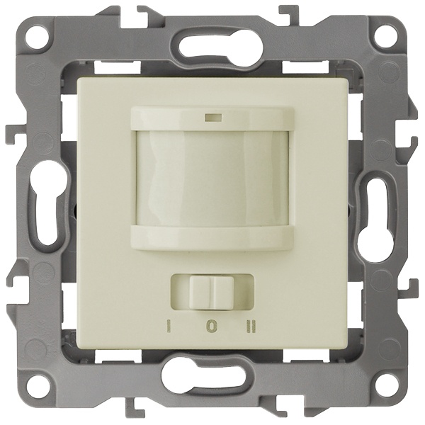 Датчик движения 2-проводной ЭРА 180-240В 200Вт IP20 12, слоновая кость 12-4103-02 (бежевый)