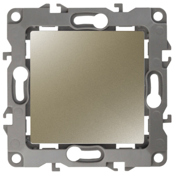 Переключатель ЭРА 10АХ-250В IP20 12, шампань 12-1103-04