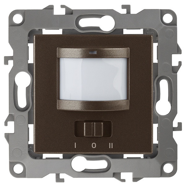 Датчик движения 2-проводной ЭРА 180-240В 200Вт IP20 12, бронза 12-4103-13