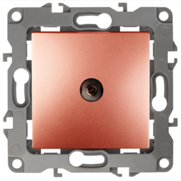 Розетка ЭРА TV проходная IP20 12, медь 12-3102-14