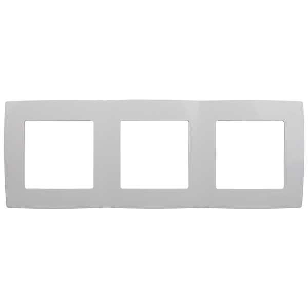 Рамка на 3 поста Эра 12, белый 12-5003-01