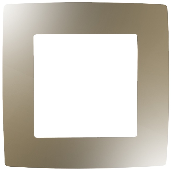 Рамка на 1 пост Эра 12, шампань 12-5001-04