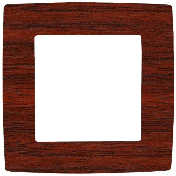 Рамка на 1 пост Эра 12, вишня 12-5001-08