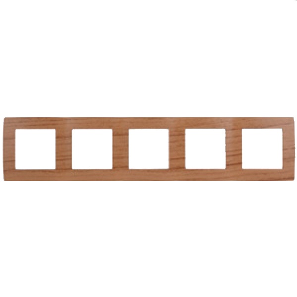Рамка на 5 постов Эра 12, дуб 12-5005-09