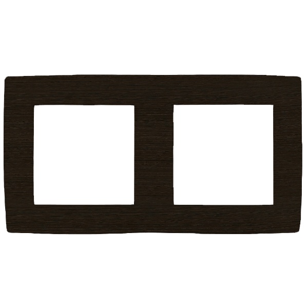 Рамка на 2 поста Эра 12, венге 12-5002-10