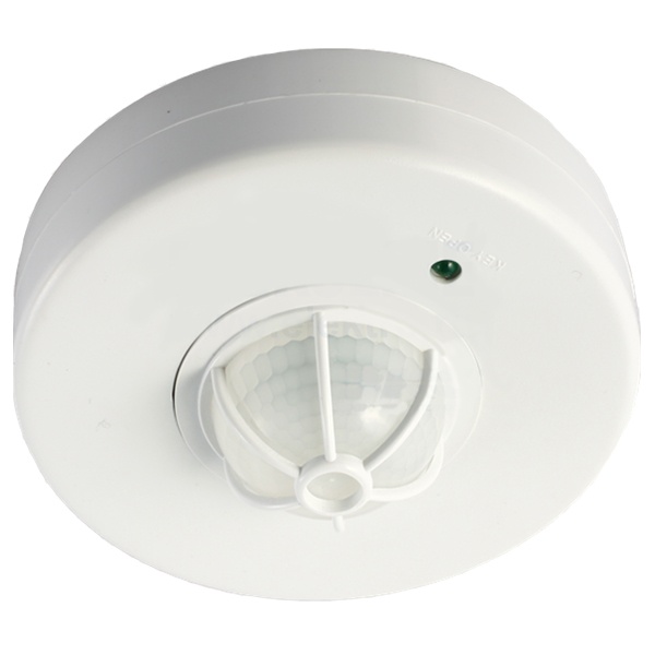 Датчик движения потолочный Jazzway PMS-IR 024 1200Вт 360° 2-6м IP20 WH