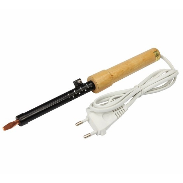 Паяльник Rexant ПД ЭПСН 40Вт деревянная ручка