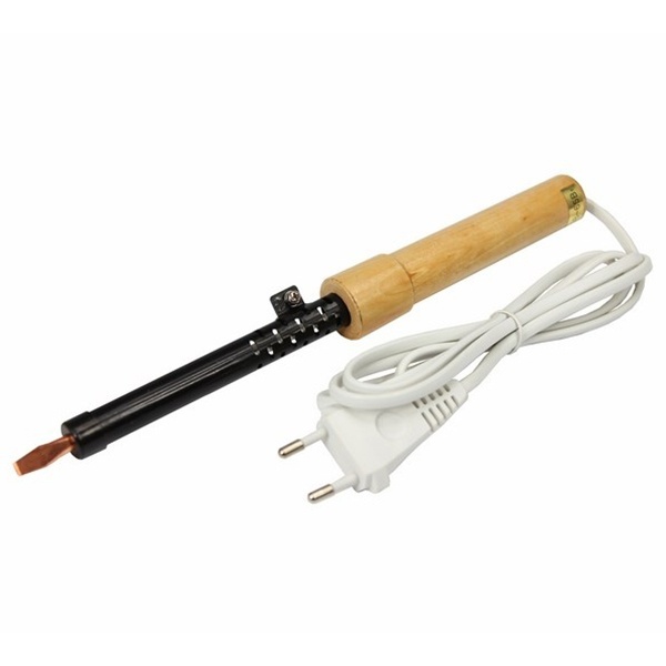 Паяльник Rexant ПД ЭПСН 65Вт деревянная ручка