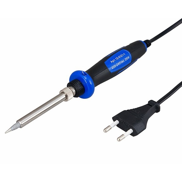 Паяльник с керамическим нагревателем Rexant 25Вт долговечное жало (до 450°С) Профи