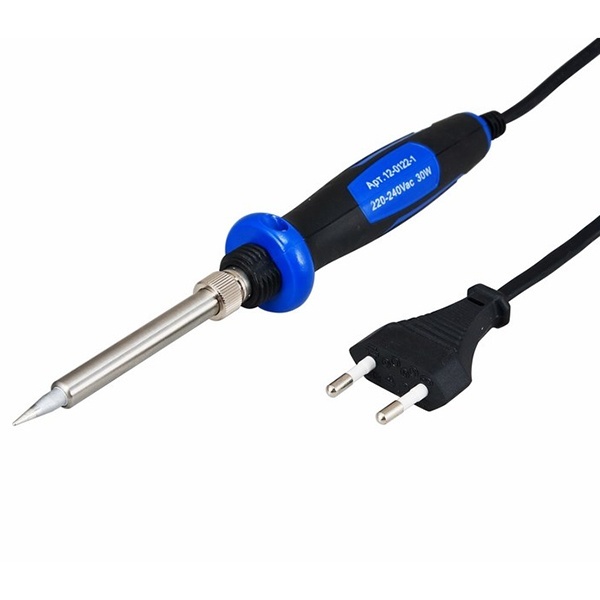 Паяльник с керамическим нагревателем Rexant 30Вт долговечное жало (до 480°С) Профи