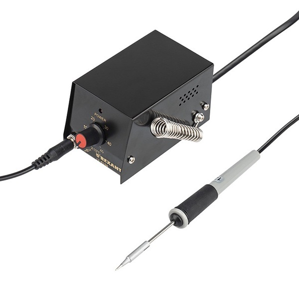 Паяльная станция мини Rexant - Mi08 220В 8Вт 100-450C (паяльник) ZD-927