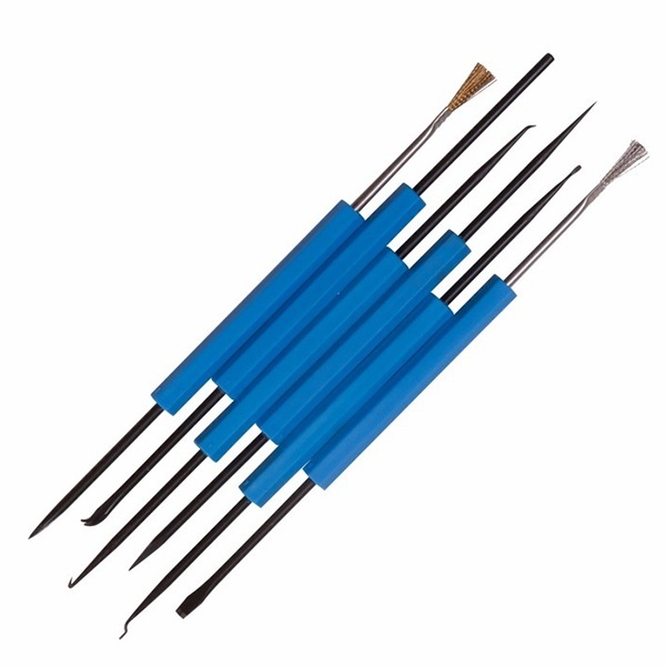 Набор монтажного инструмента для пайки Rexant, 6 предметов