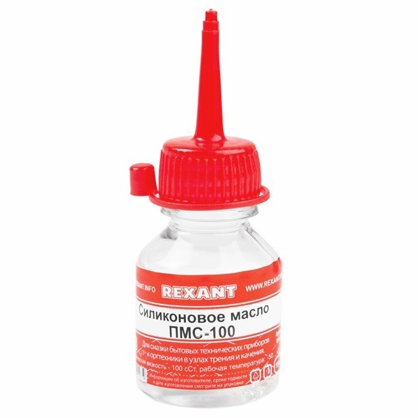 Силиконовое масло Rexant ПМС-100 15 мл