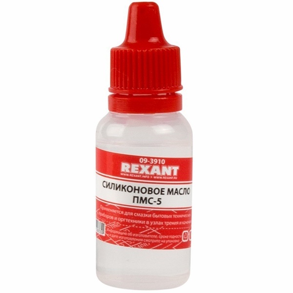 Силиконовое масло Rexant ПМС-5 15 мл