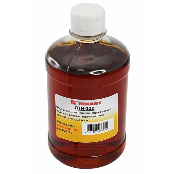 Флюс для пайки Rexant ЛТИ-120 100мл