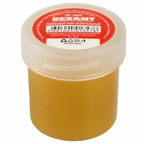 Паяльный жир Rexant нейтральный 20 гр