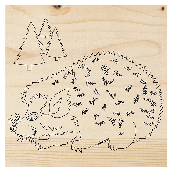 Доска для выжигания Rexant Ёжик