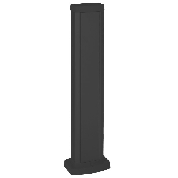 Универсальная мини-колонна Legrand алюминиевая с крышкой из алюминия 1 секция 0,68 метра, черный