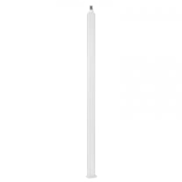 Универсальная колонна Legrand алюминиевая с крышкой из алюминия 1 секция (2,77-4,05м), белый
