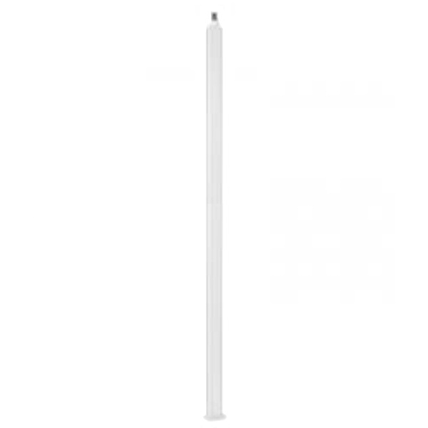 Универсальная колонна Legrand алюминиевая с крышкой из алюминия 1 секция (4,02-5,3м), белый