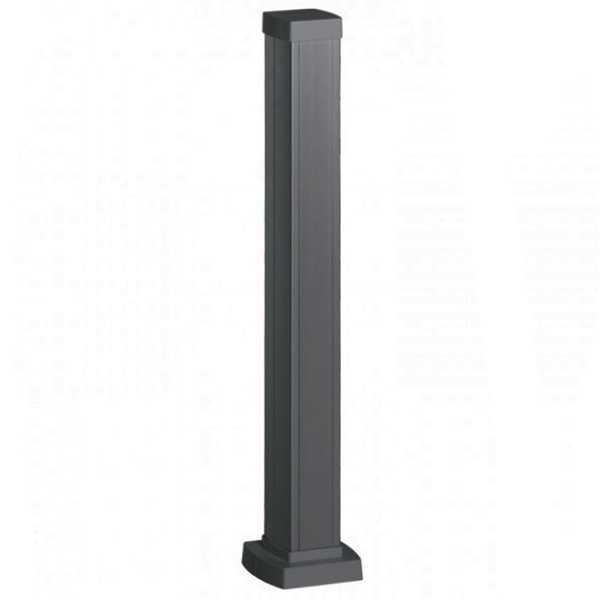 Мини-колонна Legrand Snap-On алюминиевая с крышкой из пластика 1 секция высота 0,68м, черный