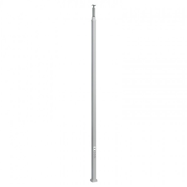 Колонна Legrand Snap-On алюминиевая с крышкой из алюминия 1 секции (2,7-3,9м), алюминий