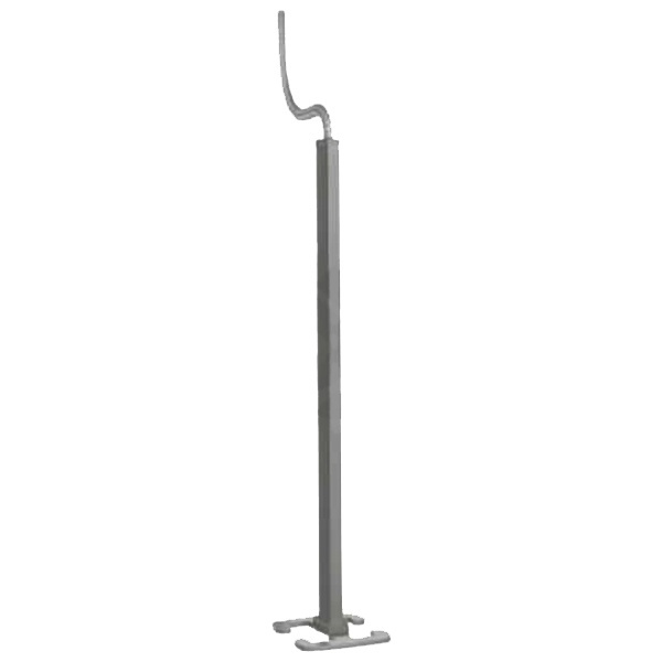 Мобильная колонна Legrand Snap-On алюминиевая с крышкой из пластика 2 секции высота 2м, черный