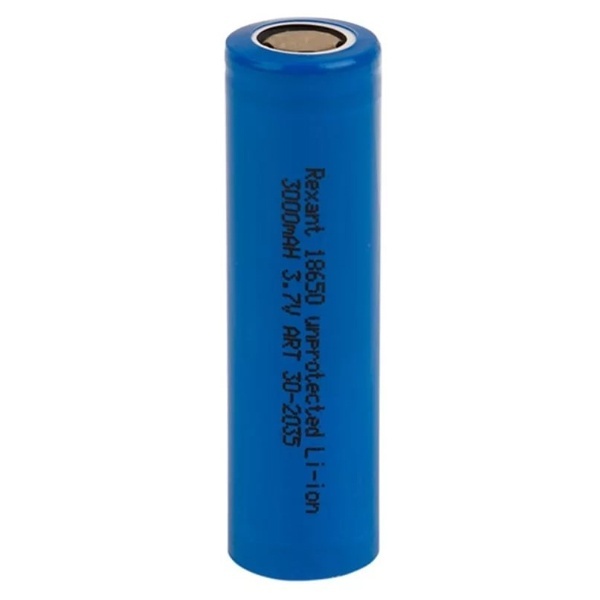 Аккумулятор Rexant 18650 protected с защитой Li-ion 2800 mAH 3.7V