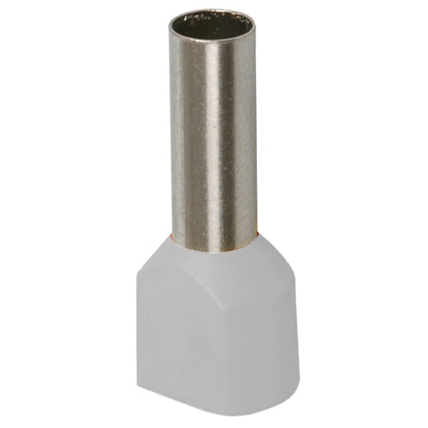 Наконечник кабельный ИЭК НШВИ2 10-14 с изолированным фланцем слоновая кость НГИ2 [уп.100шт] (бежевый)