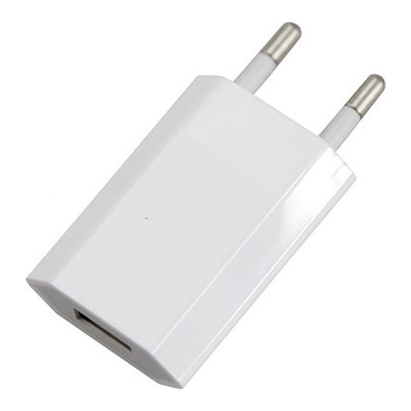 Сетевое зарядное устройство Rexant iPhone/iPod USB белое (СЗУ) (5 V, 1000 mA)