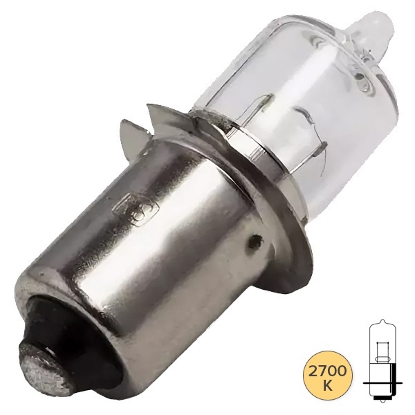 Лампа галогенная Narva HPR 50 5.2V 0.85A Px13.5s d9,3x3mm для фонаря