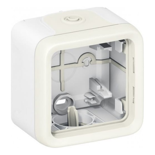 Коробка 1 пост накладного монтажа Legrand Plexo IP55, белый