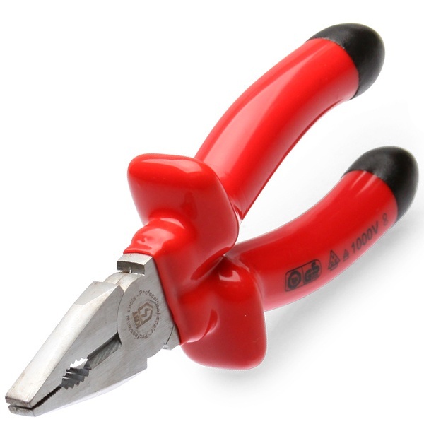 Пассатижи КВТ диэлектрические Эксперт, 160мм VDE 1000В