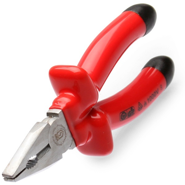 Пассатижи КВТ диэлектрические Эксперт, 180мм VDE 1000В