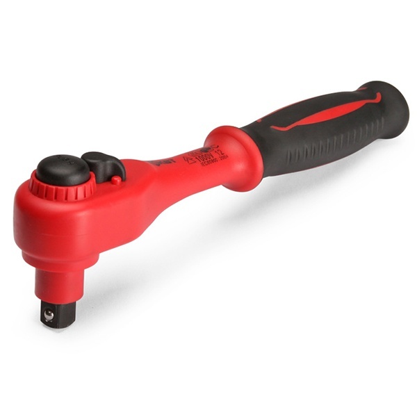 Трещотка КВТ диэлектрическая 3/8 дюйма 200мм до 1000В