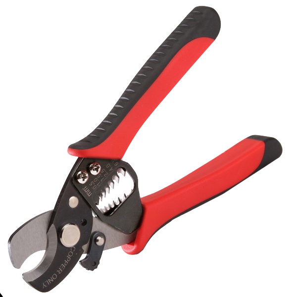 Ножницы КВТ кабельные MC-05 Профи для резки проводов до 11мм и зачистки диаметром 0,5-6 мм2