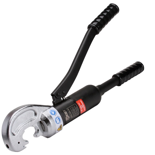 Пресс гидравлический КВТ ручной ПГРс-300у для опрессовки неизолированных наконечников и гильз с АСД