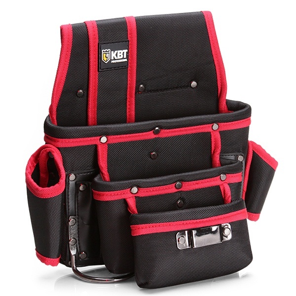 Сумка монтажника КВТ поясная без ремня С-15 Профи жесткая