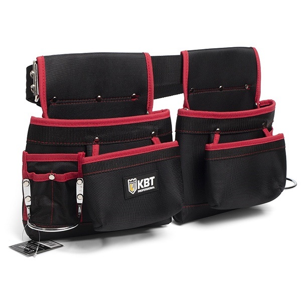 Сумка-пояс монтажника КВТ С-16 Профи двойная жесткая