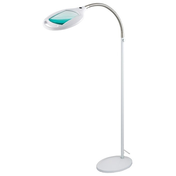 Лупа напольная Rexant 3D с подсветкой 42 LED, белая