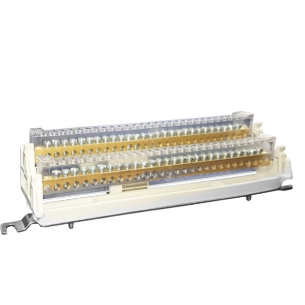 Шина ноль-земля ABB ZK219 N+PE 63A 2х(4х16мм2+23х10мм2)