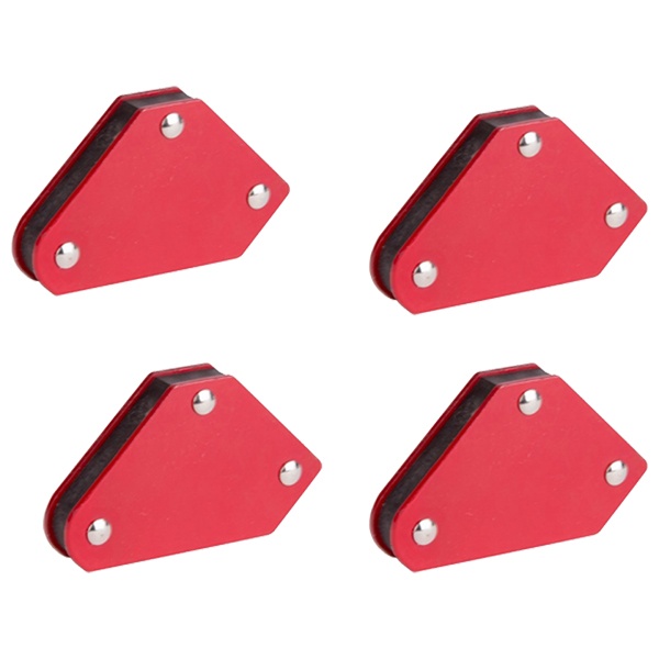 Магнитный угольник-держатель Rexant для сварки набор 4шт усилие 4кг