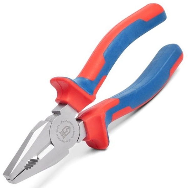 Пассатижи КВТ Мастер, 160мм с двухкомпонентными рукоятками